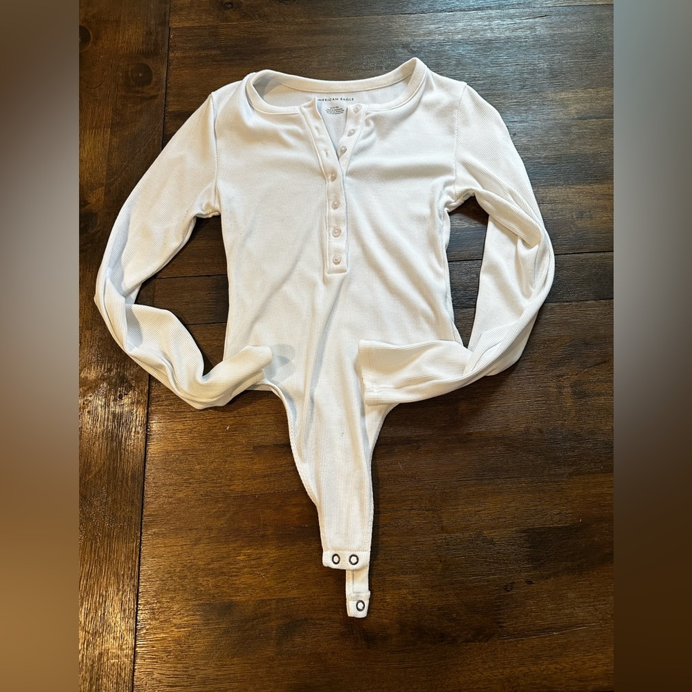 American Eagle Henley Bodysuit